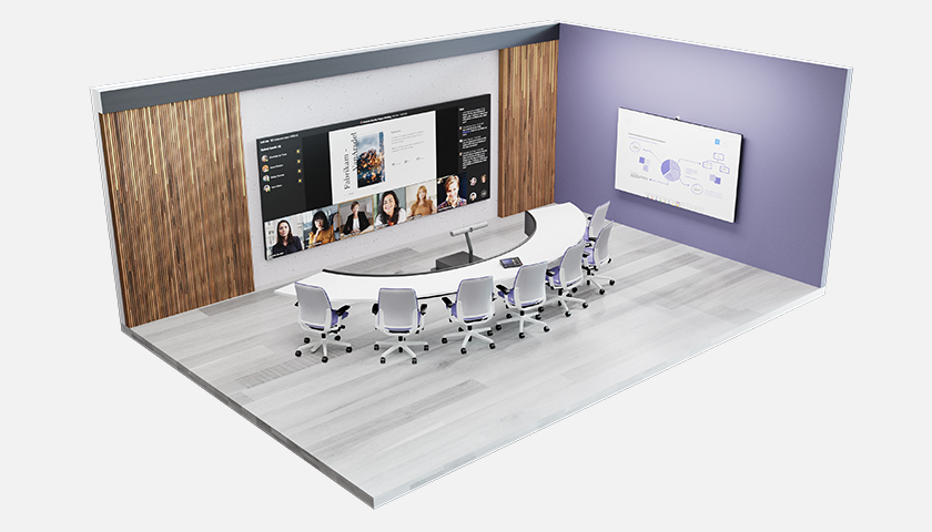 An enhanced meeting room